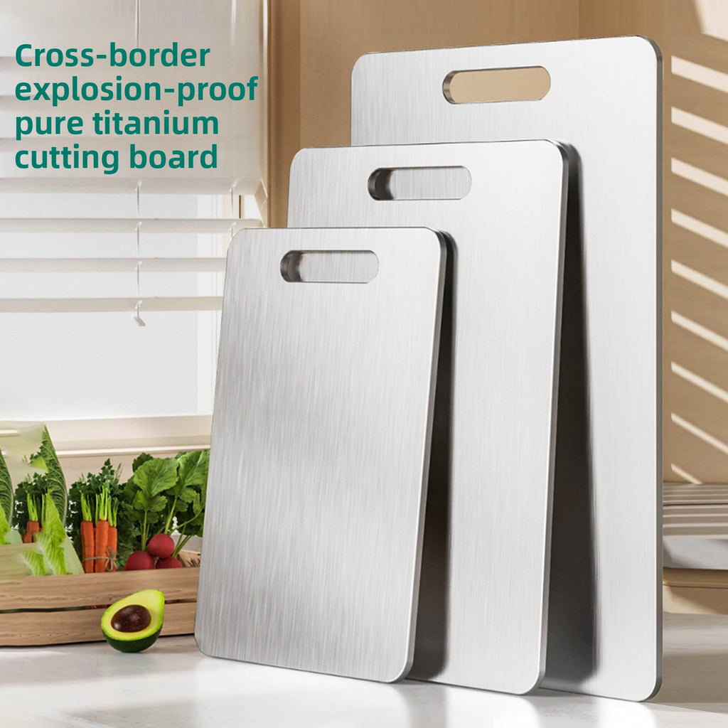 Cross-border Household Medical Grade Anti-mildew Double-sided Titanium Cutting Board