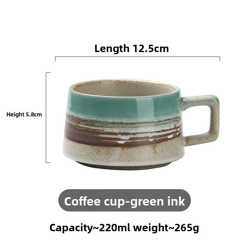 Ceramic coffee cup
