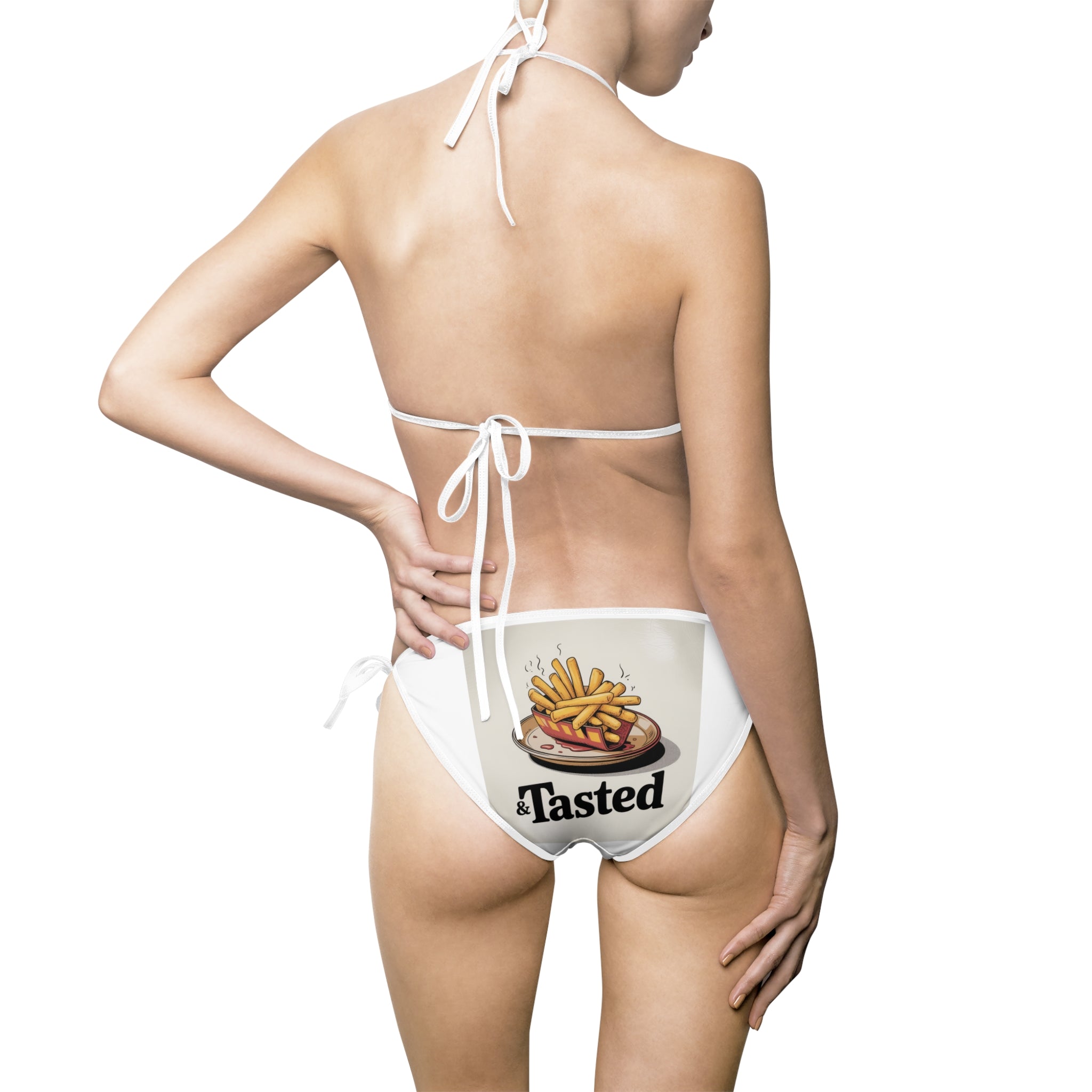 Fried Chicken Graphic Bikini