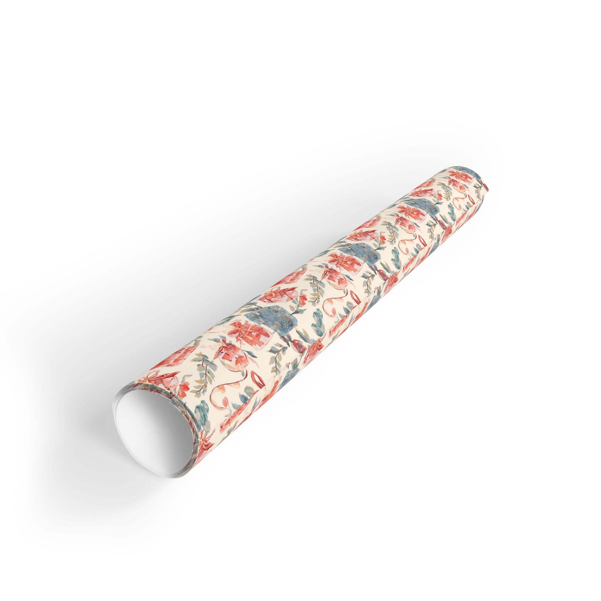 Floral Vintage Wrap Roll — Rose & Sage Gift Wrapping Paper