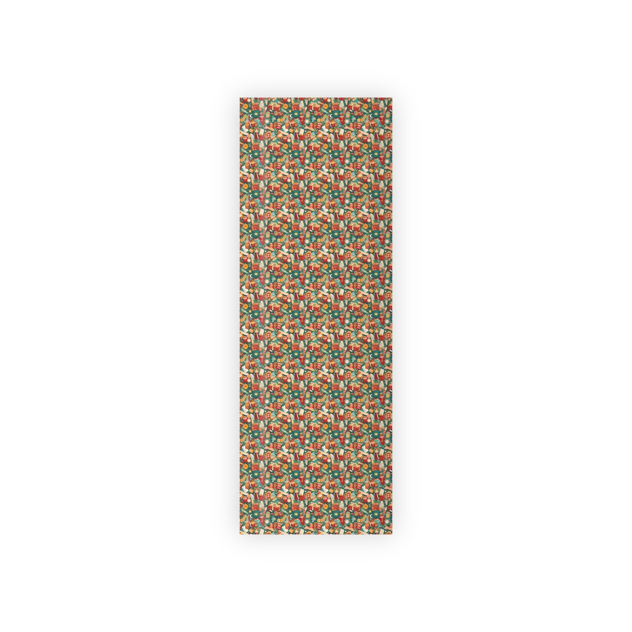 Christmas Nutcracker Gift Wrapping Paper Roll — Vintage Holiday Toy Pattern