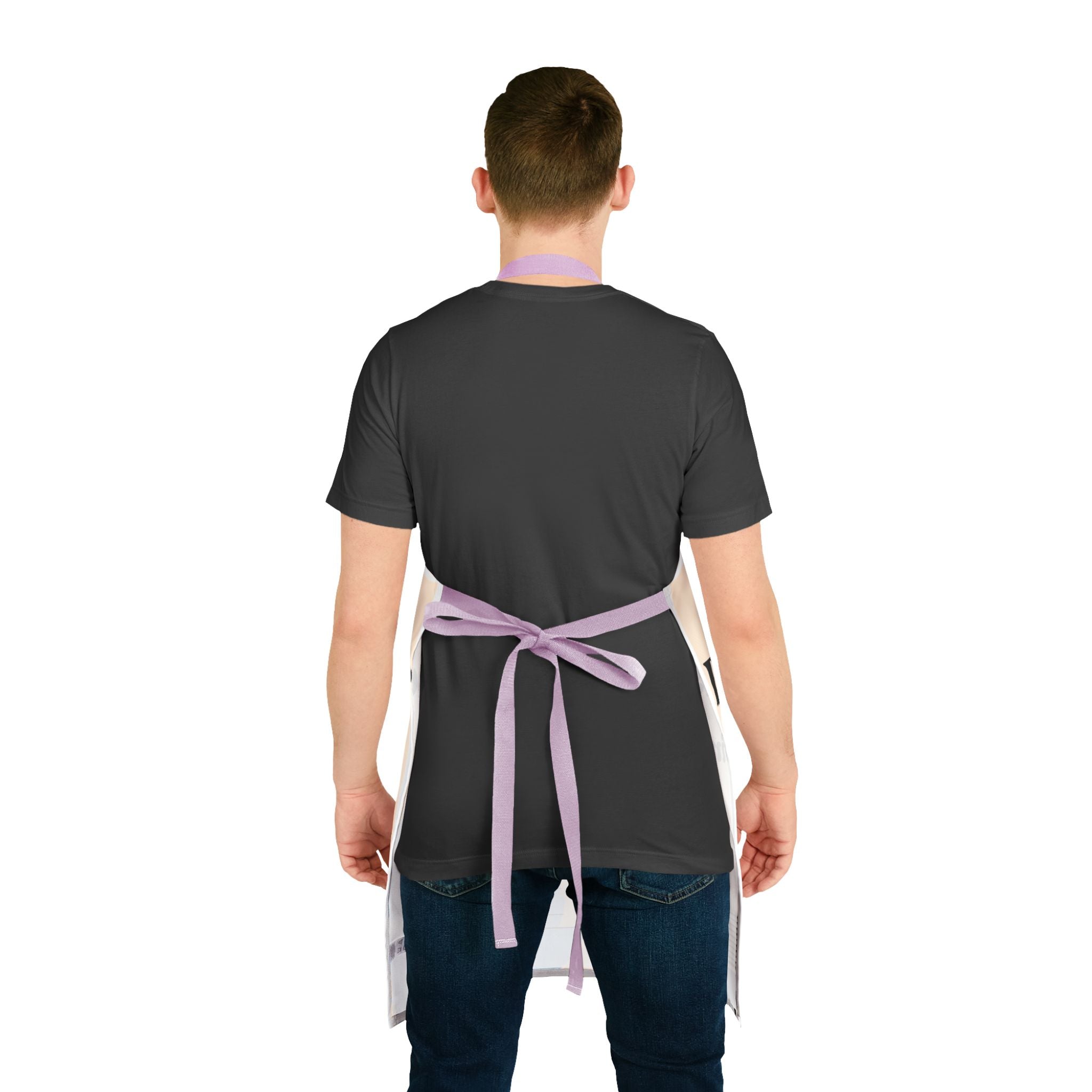 Dishclaimer Ding Dong Dish apron | kitchen dishes illustration