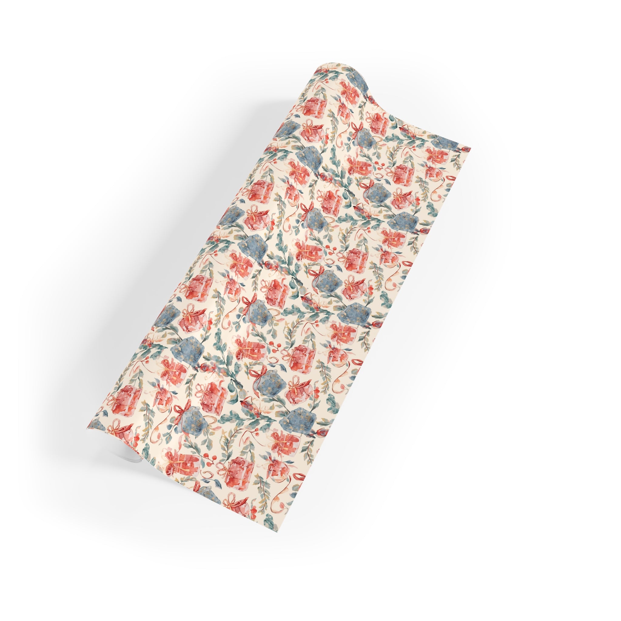 Floral Vintage Wrap Roll — Rose & Sage Gift Wrapping Paper