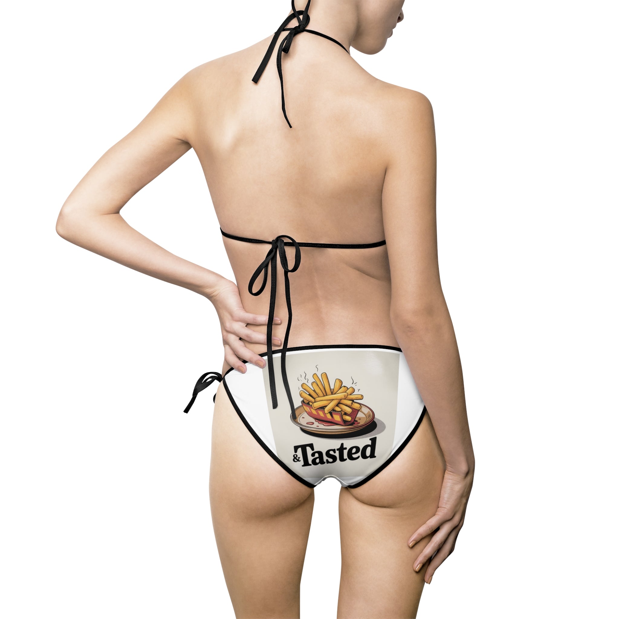 Fried Chicken Graphic Bikini