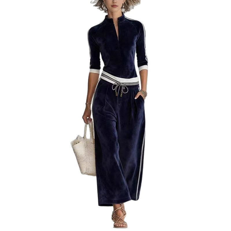 Womens FallWinter Fashionable Casual Sportswear Set