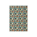 Abstract Forest Gift Wrap Roll — Midcentury Geometric Wrapping Paper