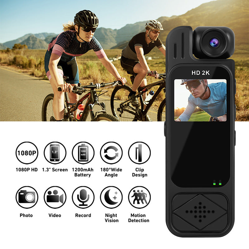 Portable Outdoor 4K infrared HD Body Camera