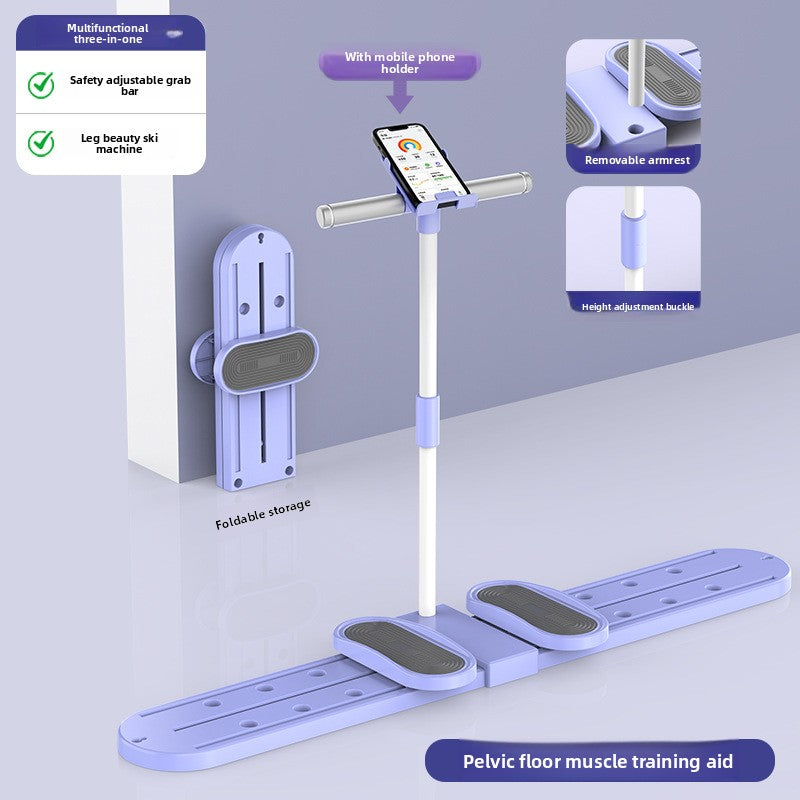 Home leg exercise machine for slimming thighs