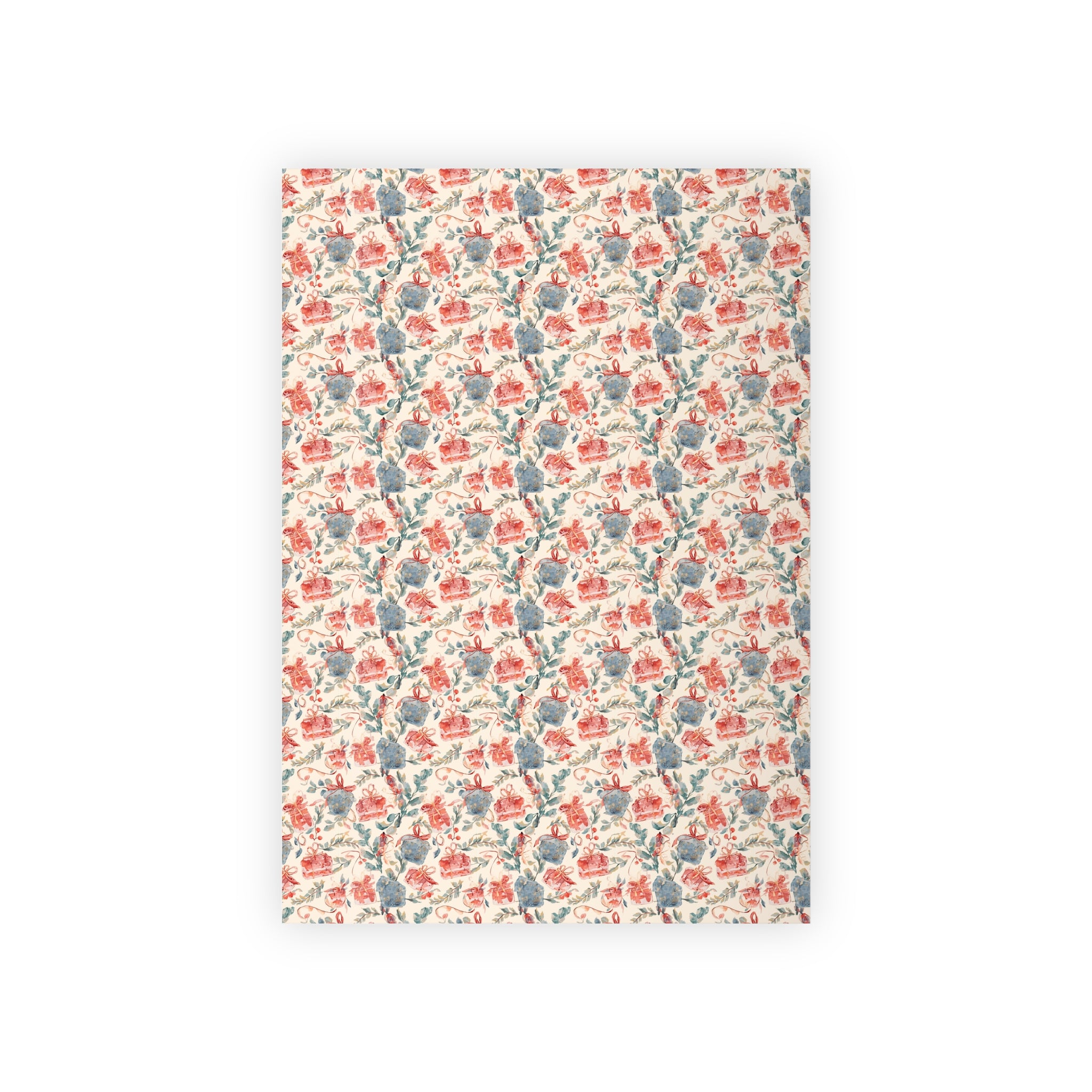 Floral Vintage Wrap Roll — Rose & Sage Gift Wrapping Paper