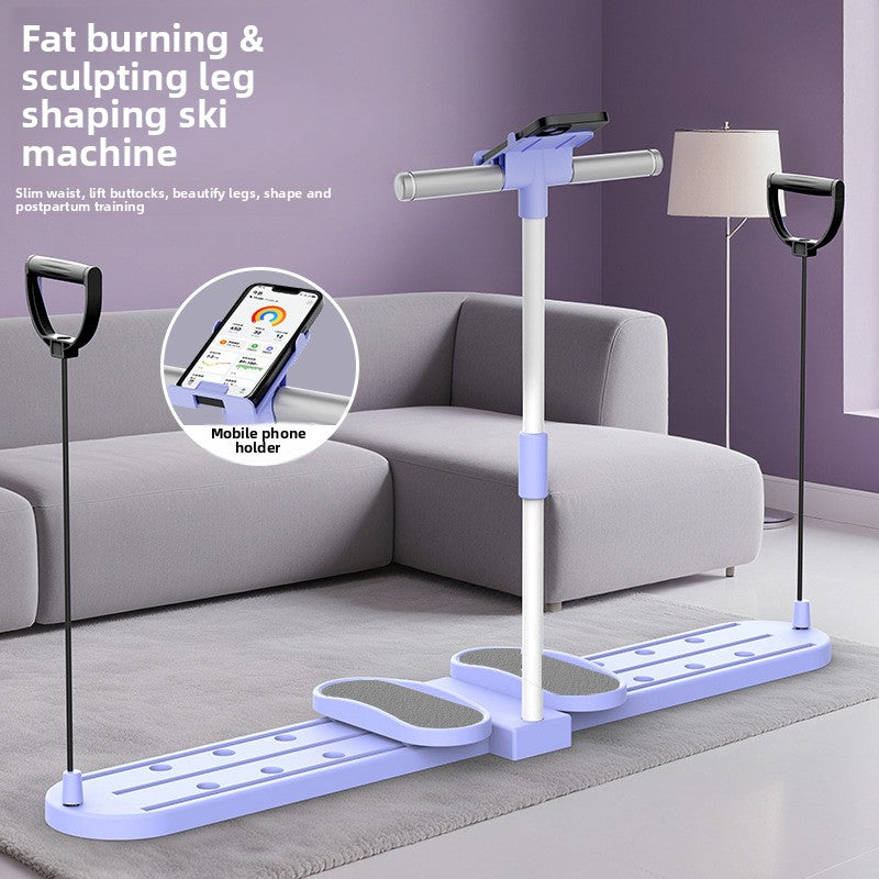 Home leg exercise machine for slimming thighs