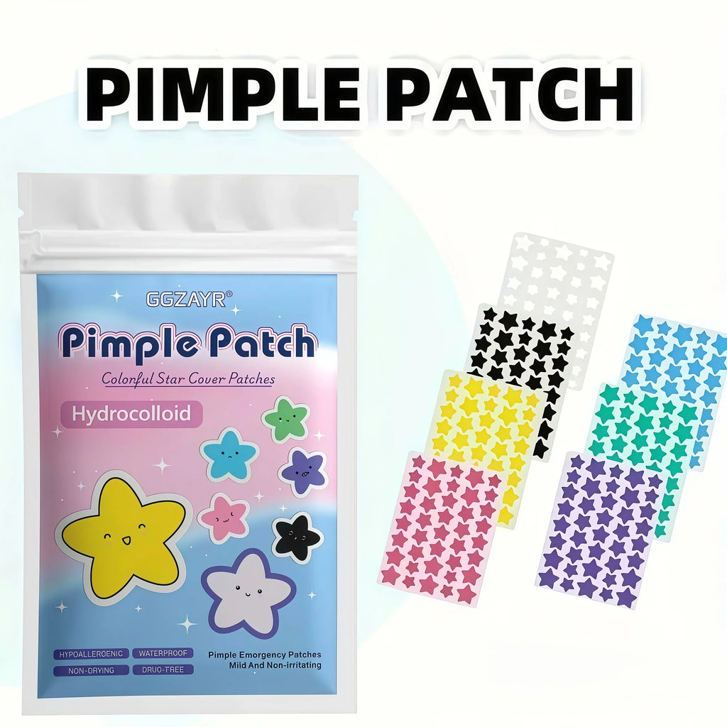 Colorful Star Skin Patches
