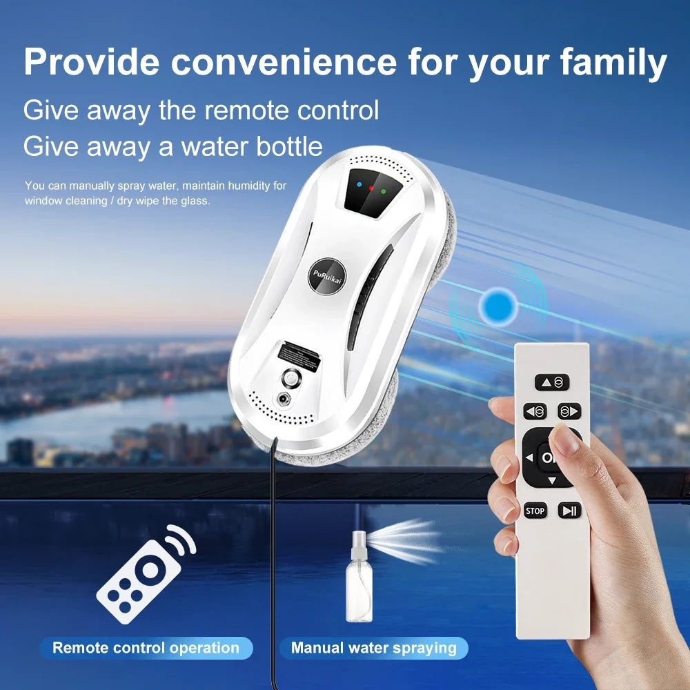 Smart Glass Cleaning Robot
