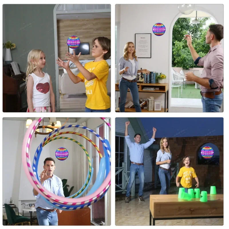 Magic LED Boomerang Ball