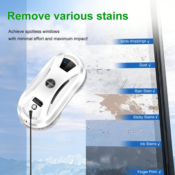 Smart Glass Cleaning Robot