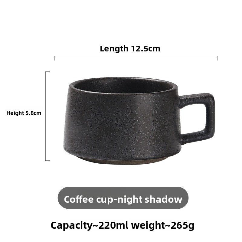 Ceramic coffee cup