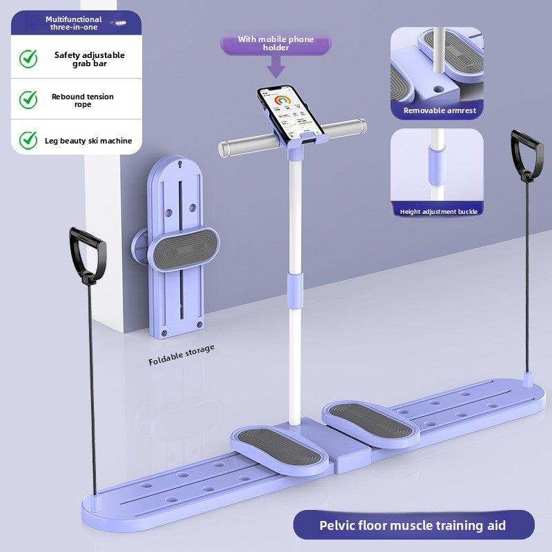 Home leg exercise machine for slimming thighs