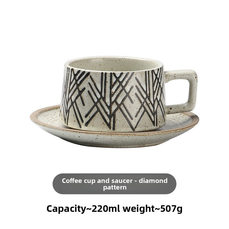 Ceramic coffee cup
